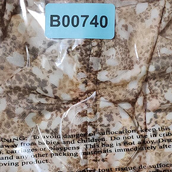 NEW Revolve BCBGeneration Dress Size M Tan Animal Print Cutout Ruched Mesh Lined - Picture 11 of 11